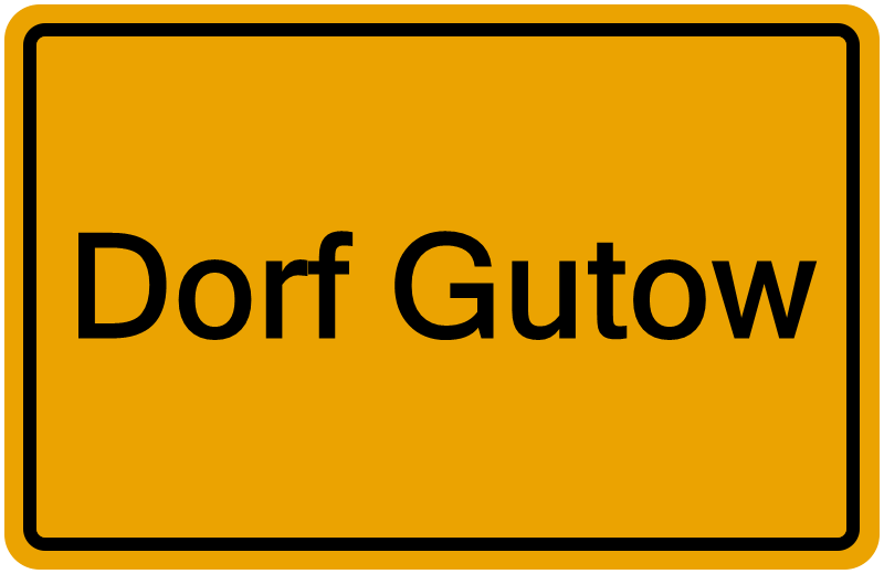 Handelsregisterauszug Dorf Gutow
